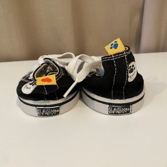 Build-A-Bear Black High Top Converse‎ Style Shoes for Plush Toys - Picture 4 of 5